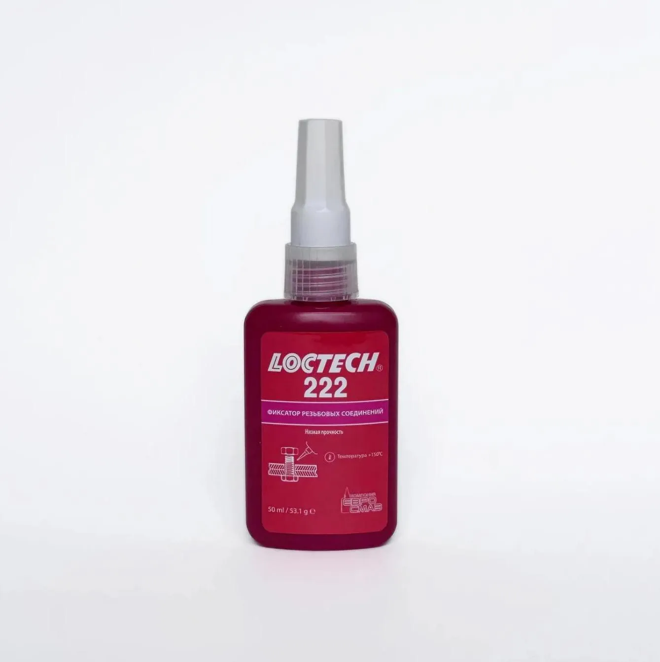 LOCTECH 222 50ML Резьбовой фиксатор низкой прочности